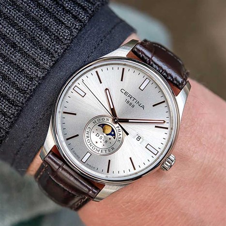 Đồng hồ CERTINA Urban 40 mm Nam C033.457.16.031.00 Màu Nâu