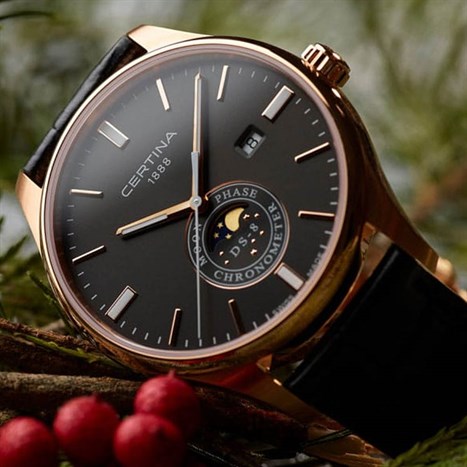 Đồng hồ CERTINA Urban 40 mm Nam C033.457.36.051.00 Màu Đen