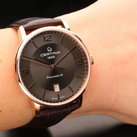 Đồng hồ CERTINA Urban 39 mm Nam C035.407.36.087.00 Màu Nâu