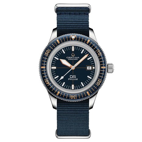 Đồng hồ CERTINA Heritage 42.8 mm Nam C036.407.18.040.00 Màu Xanh Dương