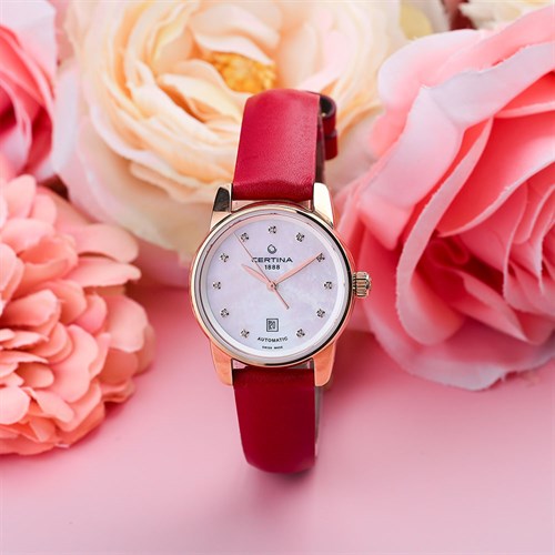 Đồng hồ CERTINA Urban 29 mm Nữ C001.007.36.116.02 Màu Đỏ