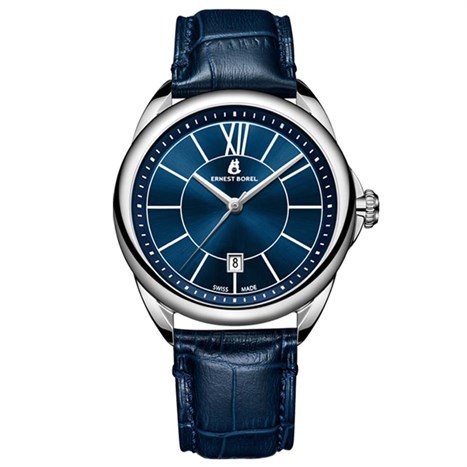 Đồng hồ ERNEST BOREL Eternity 40 mm Nam E0402G0B-QS6L Màu Xanh Dương