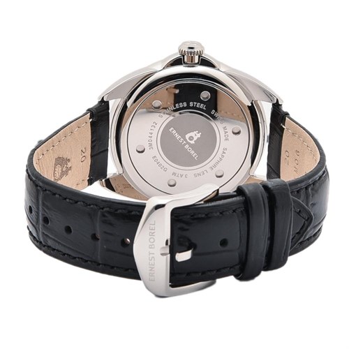 Đồng hồ ERNEST BOREL Eternity 40 mm Nam E0402G0C-QN2L Màu Đen