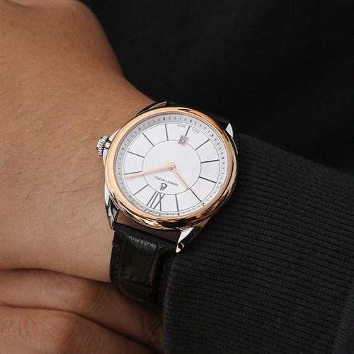 Đồng hồ ERNEST BOREL Eternity 40 mm Nam E0402G0C-QN2L Màu Đen