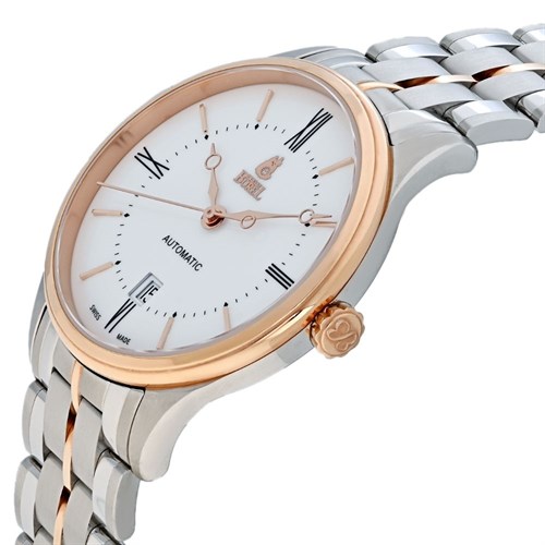 Đồng hồ ERNEST BOREL Retro 40.5 mm Nam GBR8180-412 Màu Bạc