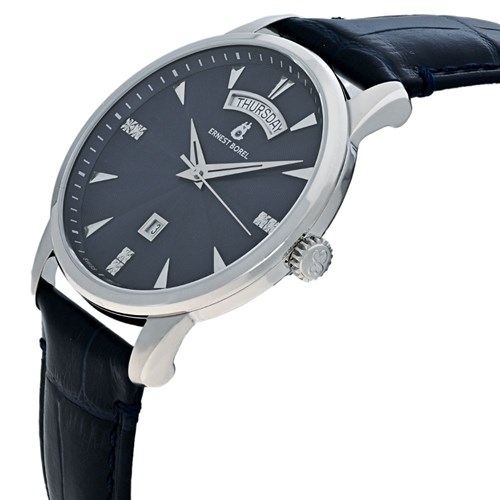 Đồng hồ ERNEST BOREL Jules Borel 40 mm Nam N0436G0C-QS6L Màu Đen