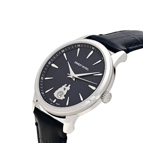 Đồng hồ ERNEST BOREL Heartful 40 mm Nam N0520G0D-MS6L Màu Xanh Dương