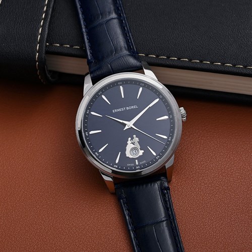 Đồng hồ ERNEST BOREL Heartful 40 mm Nam N0520G0D-MS6L Màu Xanh Dương