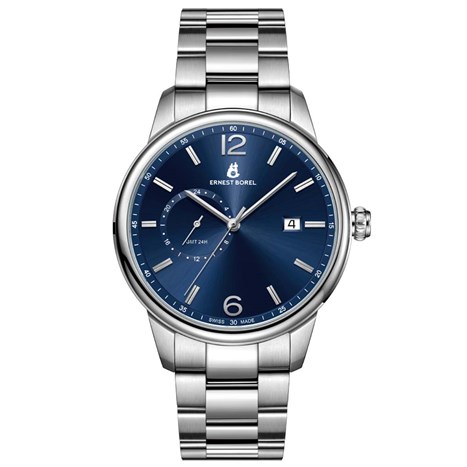 Đồng hồ ERNEST BOREL Urban 42 mm Nam N0732G0E-VS6S Màu Bạc