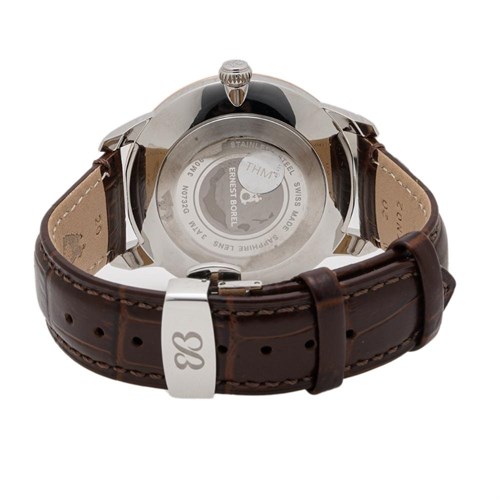 Đồng hồ ERNEST BOREL Urban 42 mm Nam N0732G0B-VN2L Màu Nâu