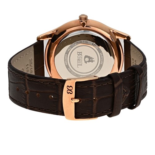 Đồng hồ ERNEST BOREL Cosmic 40 mm Nam GGR708N-251BR Màu Nâu