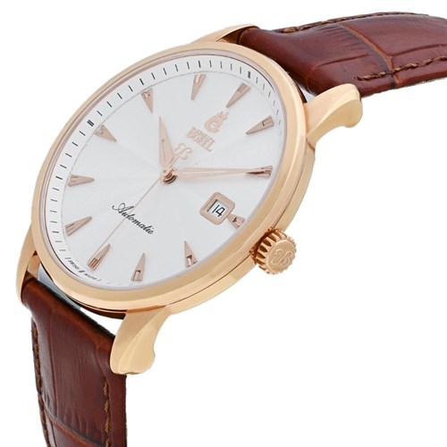 Đồng hồ ERNEST BOREL Jules Borel 40 mm Nam GGR9160-212BR Màu Nâu