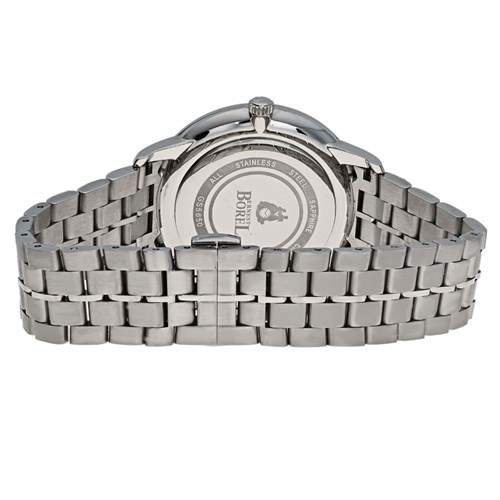 Đồng hồ ERNEST BOREL Aptimos 41 mm Nam GS5650-28421 Màu Bạc
