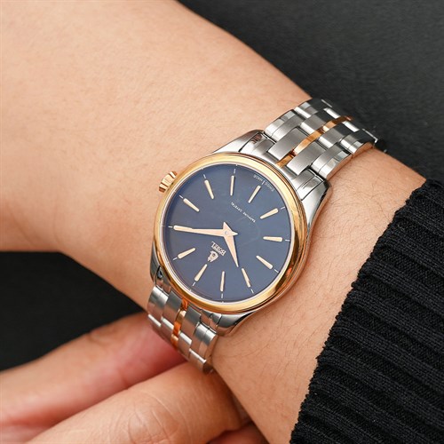 Đồng hồ ERNEST BOREL Retro 31 mm Nữ LBR906-8829 Màu Bạc