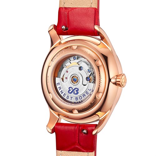 Đồng hồ ERNEST BOREL Iris 31 mm Nữ LGR6002-422RD Màu Đỏ