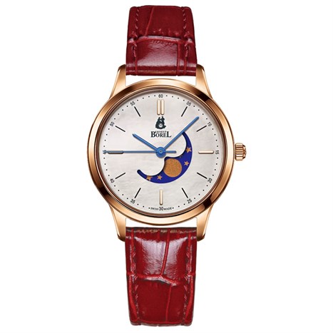 Đồng hồ ERNEST BOREL Danaus 29 mm Nữ LGR880-412RD Màu Đỏ