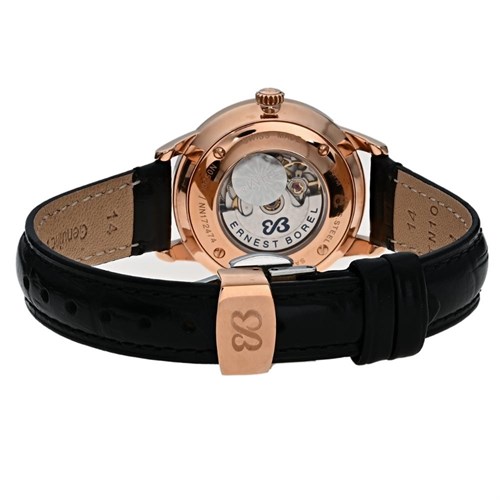 Đồng hồ ERNEST BOREL Heartful 30 mm Nữ N0520L0F-MR2L Màu Đen