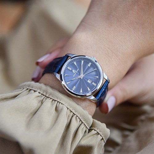 Đồng hồ ERNEST BOREL Jules Borel 32 mm Nữ N0436L0C-QS6L Màu Xanh Dương