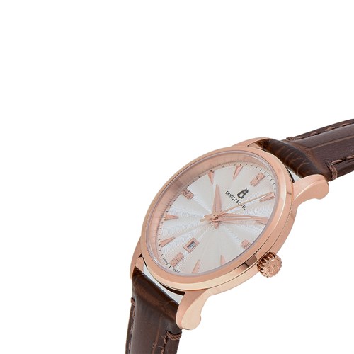 Đồng hồ ERNEST BOREL Jules Borel 32 mm Nữ N0436L0B-QR2L Màu Nâu