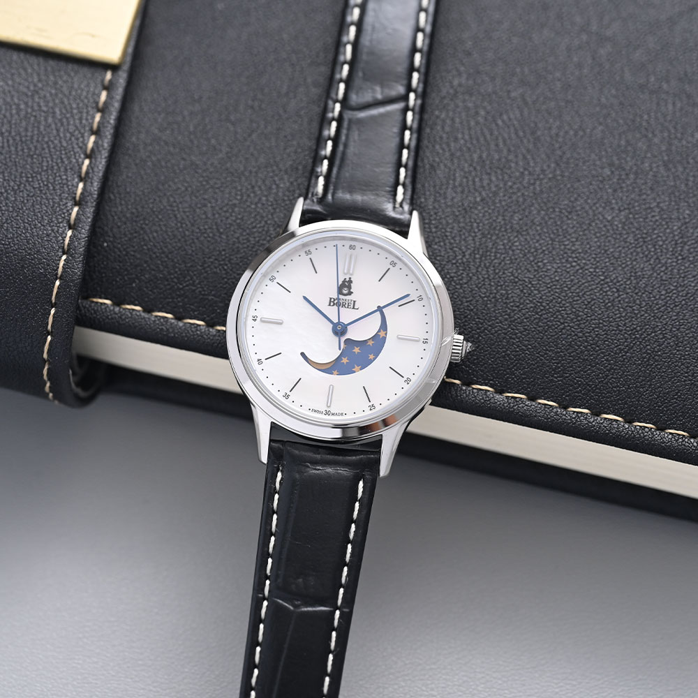 Đồng hồ ERNEST BOREL Danaus 29 mm Nữ LS880-411BK Màu Đen