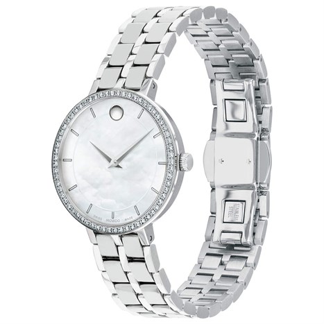 Đồng hồ MOVADO 28 mm Nữ 0607325 Màu Bạc