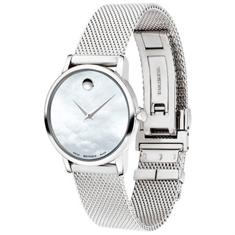 Đồng hồ MOVADO 28 mm Nữ 0607350 Màu Bạc