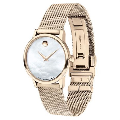 Đồng hồ MOVADO 28 mm Nữ 0607352 Màu Vàng Hồng