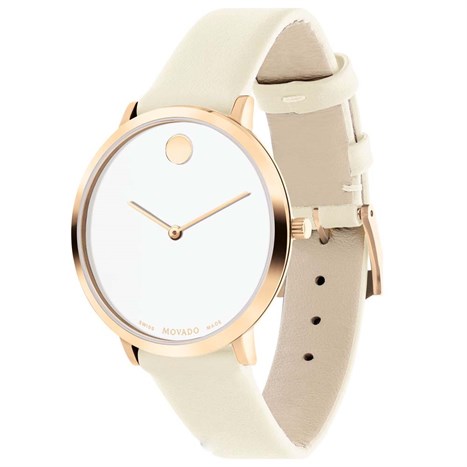 Đồng hồ MOVADO 35 mm Nữ 0607389 Màu Da
