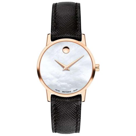 Đồng hồ MOVADO 28 mm Nữ 0607424 Màu Đen