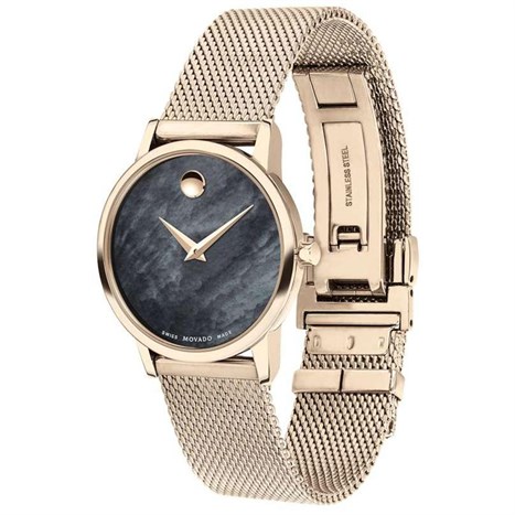 Đồng hồ MOVADO 28 mm Nữ 0607426 Màu Vàng Hồng