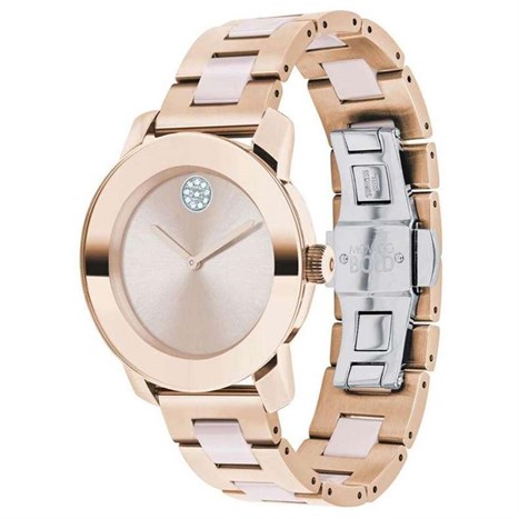 Đồng hồ MOVADO 34 mm Nữ 3600639 Màu Vàng Hồng