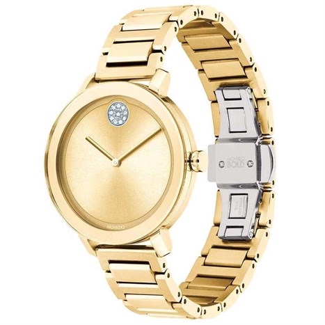 Đồng hồ MOVADO 34 mm Nữ 3600649 Màu Vàng