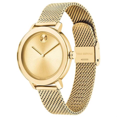 Đồng hồ MOVADO 34 mm Nữ 3600653 Màu Vàng