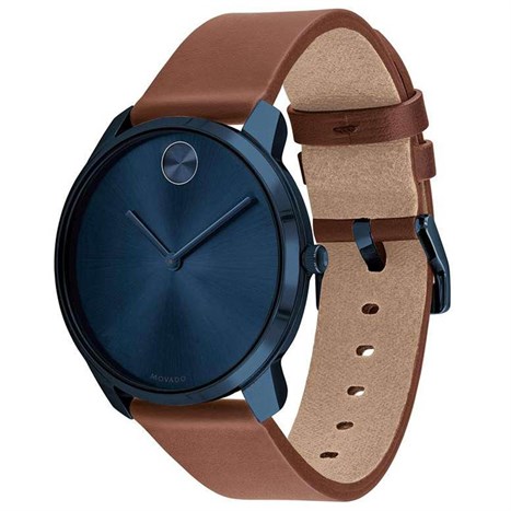 Đồng hồ MOVADO 42 mm Nam 3600585 Màu Nâu