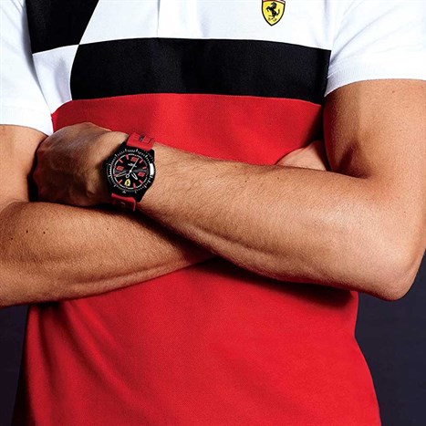 Đồng hồ FERRARI 46 mm Nam 0830483 Màu Đen