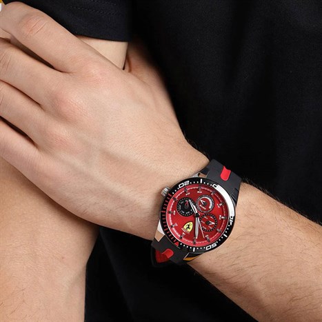 Đồng hồ FERRARI 46 mm Nam 0830588 Màu Đen