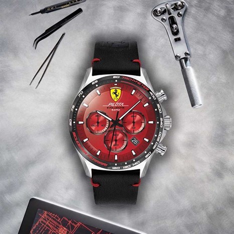 Đồng hồ FERRARI 44 mm Nam 0830713 Màu Đen