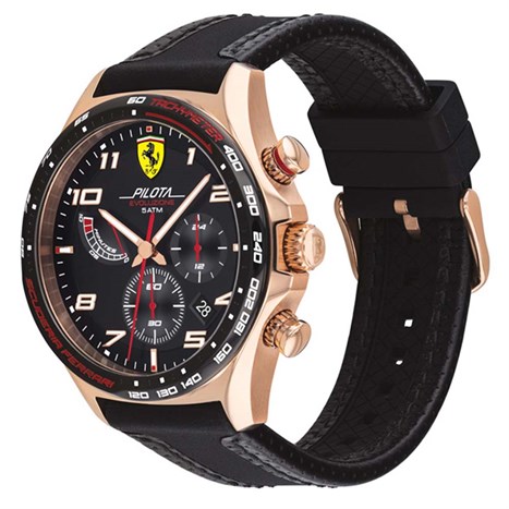 Đồng hồ FERRARI 44 mm Nam 0830719 Màu Đen