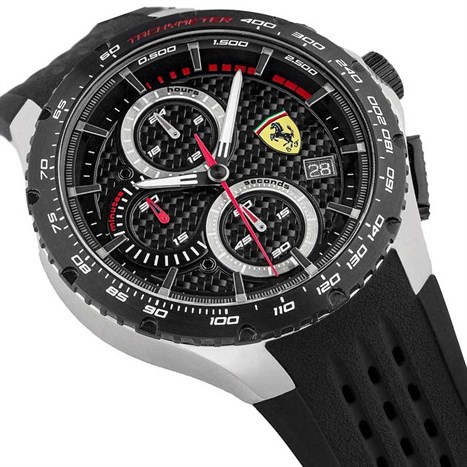 Đồng hồ FERRARI 44 mm Nam 0830732 Màu Đen