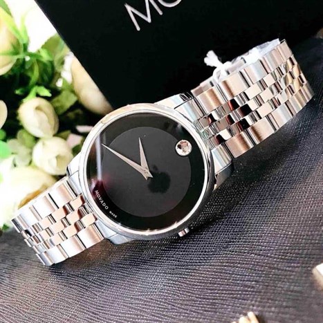 Đồng hồ MOVADO 40 mm Nam 0606504 Màu Bạc
