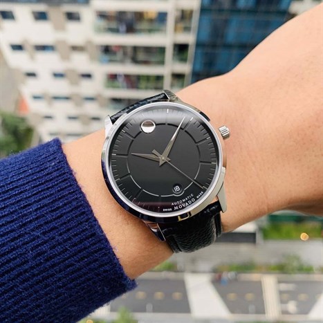 Đồng hồ MOVADO 39.5 mm Nam 0607019 Màu Đen