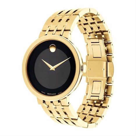 Đồng hồ MOVADO 39 mm Nam 0607059 Màu Vàng
