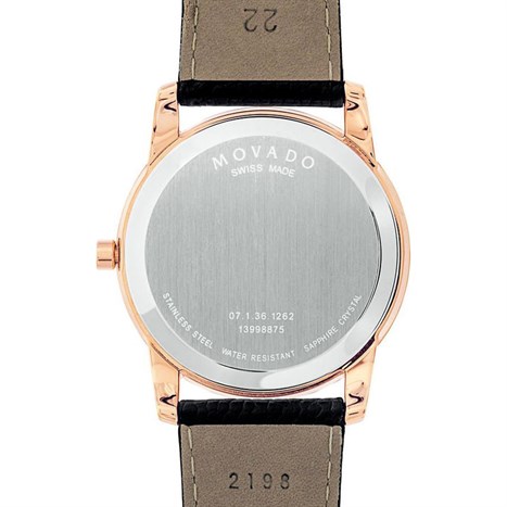 Đồng hồ MOVADO 39.5 mm Nam 0607124 Màu Đen