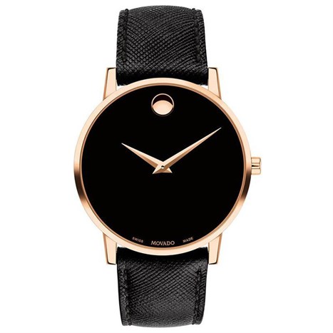 Đồng hồ MOVADO 40 mm Nam 0607196 Màu Đen