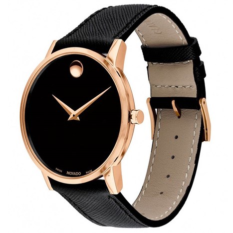 Đồng hồ MOVADO 40 mm Nam 0607196 Màu Đen