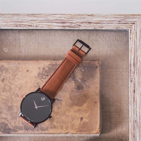 Đồng hồ MOVADO 40 mm Nam 0607198 Màu Nâu