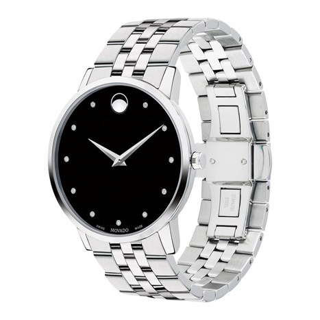 Đồng hồ MOVADO 40 mm Nam 0607201 Màu Bạc