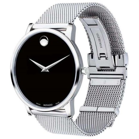 Đồng hồ MOVADO 40 mm Nam 0607219 Màu Bạc