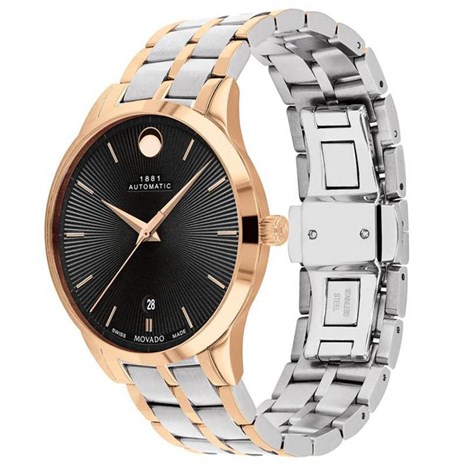 Đồng hồ MOVADO 39.5 mm Nam 0607464 Màu Bạc