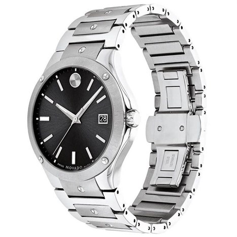 Đồng hồ MOVADO 41 mm Nam 0607541 Màu Bạc